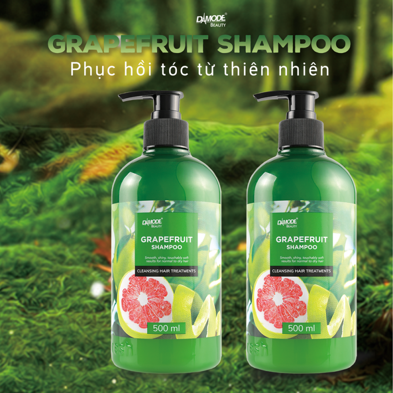 Dầu Gội Tinh Chất Bưởi - GRAPEFRUIT SHAMPOO (chống rụng, nuôi dưỡng da đầu, kích thích mọc tóc)