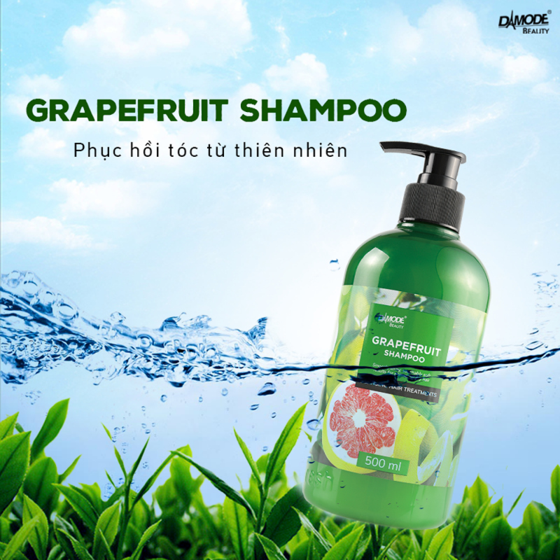 Dầu Gội Tinh Chất Bưởi - GRAPEFRUIT SHAMPOO (chống rụng, nuôi dưỡng da đầu, kích thích mọc tóc)