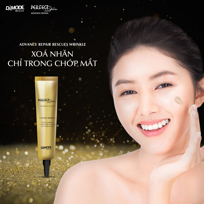 Tinh Chất Xoá Nhăn, Nâng Cơ, Dưỡng Ẩm, Xoá Quầng Thâm, Bọng Mắt  - Rescues Wrinkle