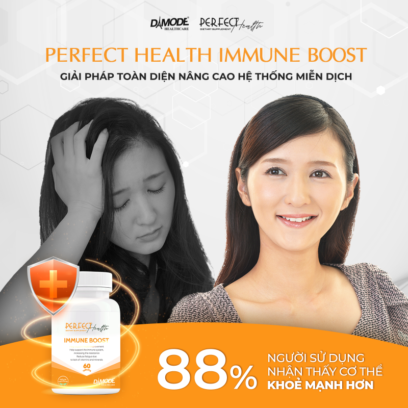 IMMUNE BOOST - Siêu Phẩm Tăng Sức Đề Kháng Toàn Diện