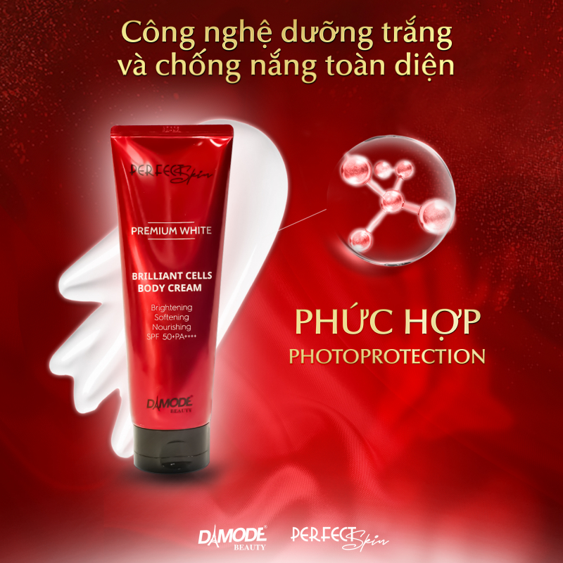 Kem Dưỡng Thể Trắng Da, Chống Nắng, Chống Lão Hoá - Brilliant Cell Body Cream