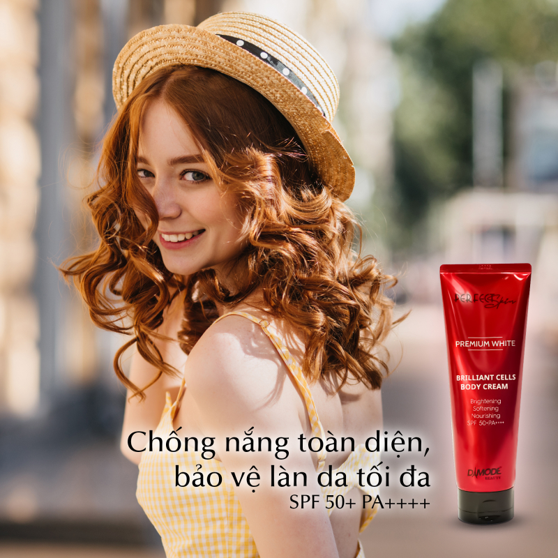 Kem Dưỡng Thể Trắng Da, Chống Nắng, Chống Lão Hoá - Brilliant Cell Body Cream