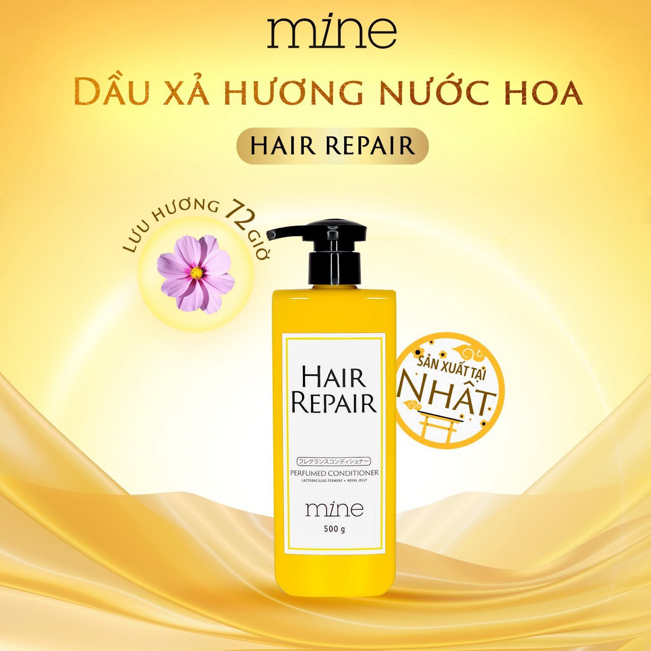 Dầu xả Mine Hair Repair Perfumed Conditioner 