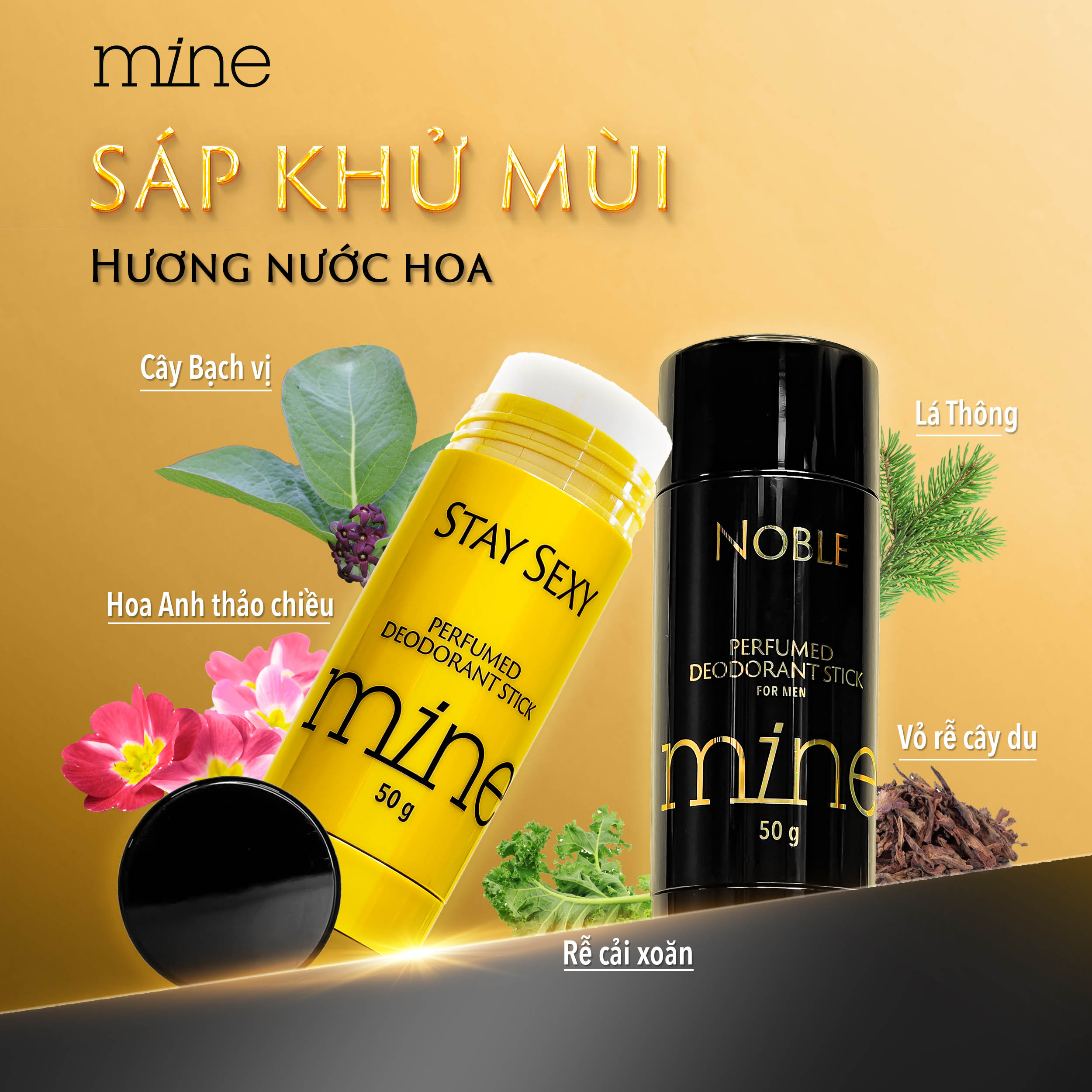 Sáp khử mùi Mine Perfumed Deodorant Stick Stay Sexy